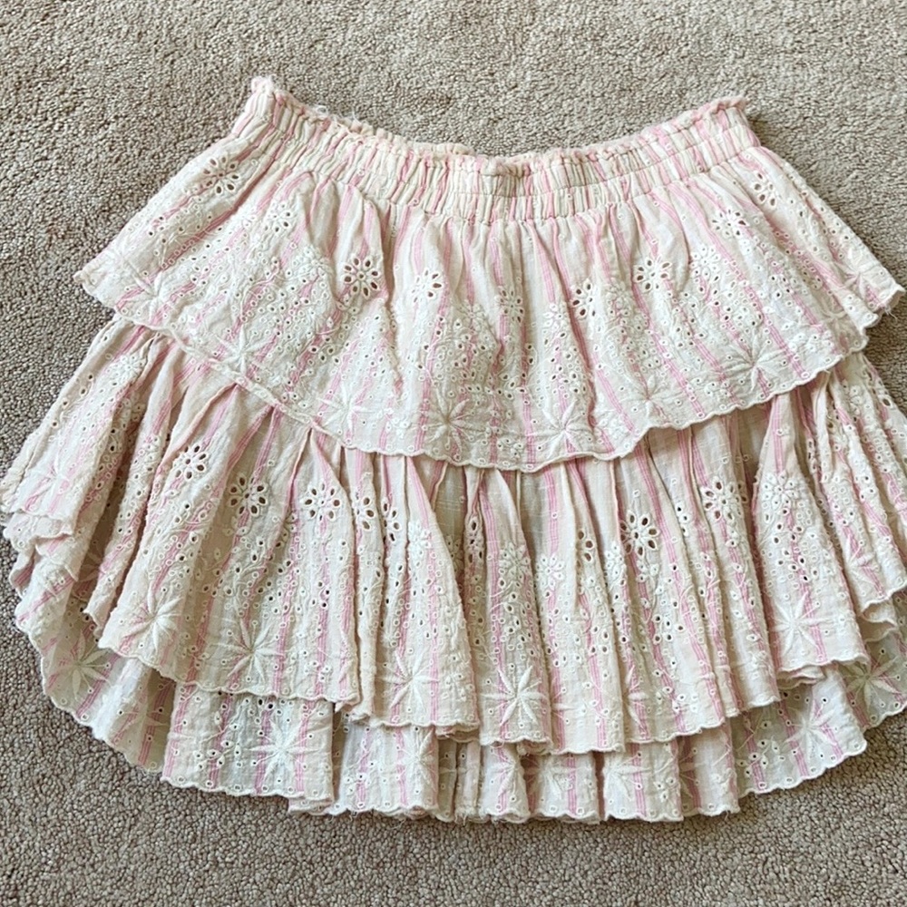 Loveshackfancy mini skirt 💓🌸✨